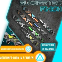 KESSER® Scooter Funscooter Stuntscooter X-Limit - 360° Lenkung mit ABEC 9 Kugellagern 100 mm PU Räder Robuster Kickscooter Tretroller Cityroller Trick Roller für Kinder Erwachsene