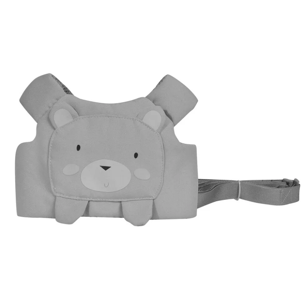 Kikkaboo Babylaufgurt Länge 90cm Kinder-Sicherheitsgurt Laufhilfe 3D-Druckdesign grün