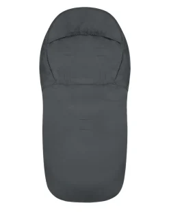 Kikka boo Fußsack Urban für Kinderwagen Reißverschluss Steppdesign Gurtöffnungen grau