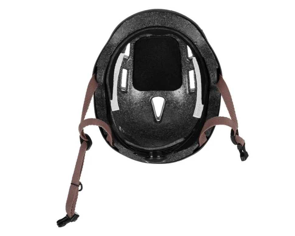 Kikkaboo Kinder-Schutzhelm 46 - 56 cm mit 9 großen Öffnungen verstellbare Gurte schwarz