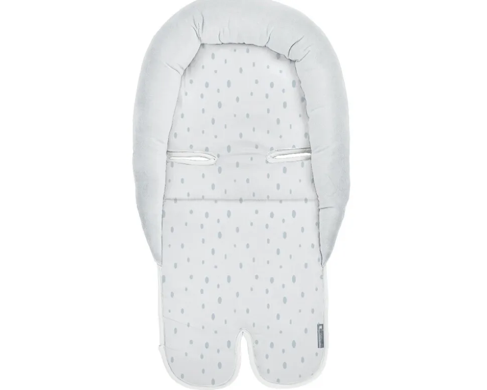 Kikkaboo Kindersitz-Einlage Sitzauflage Kindersitzschutz Memory-Schaum Baumwolle blau