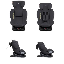 Kikkaboo Kindersitz i-Felix i-Size (40-150cm) Isofix Top Tether 360 Grad Drehung grau