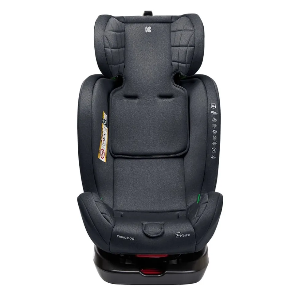 Kikkaboo Kindersitz i-Trip i-Size (40-150 cm) Gruppe 0+/1/2/3 verstellbar Isofix grau