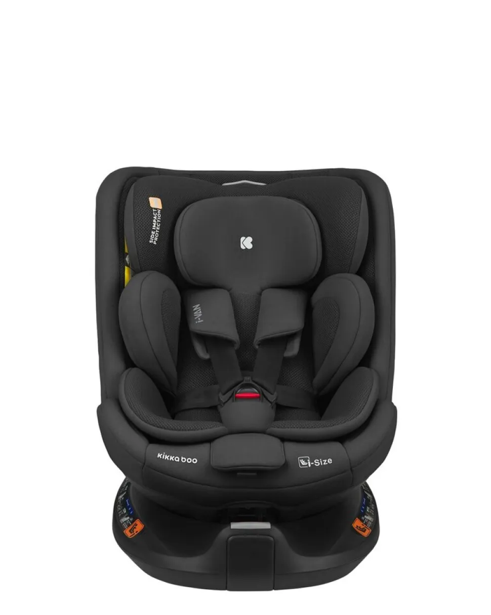 Kikka boo Kindersitz i-Van i-Size (40-150cm) Isofix Gruppe 0+/1/2/3 Kopfstütze schwarz