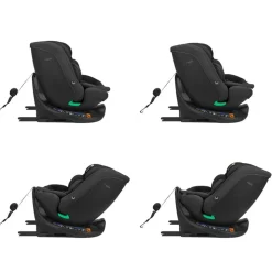 Kikka boo Kindersitz i-Van i-Size (40-150cm) Isofix Gruppe 0+/1/2/3 Kopfstütze schwarz
