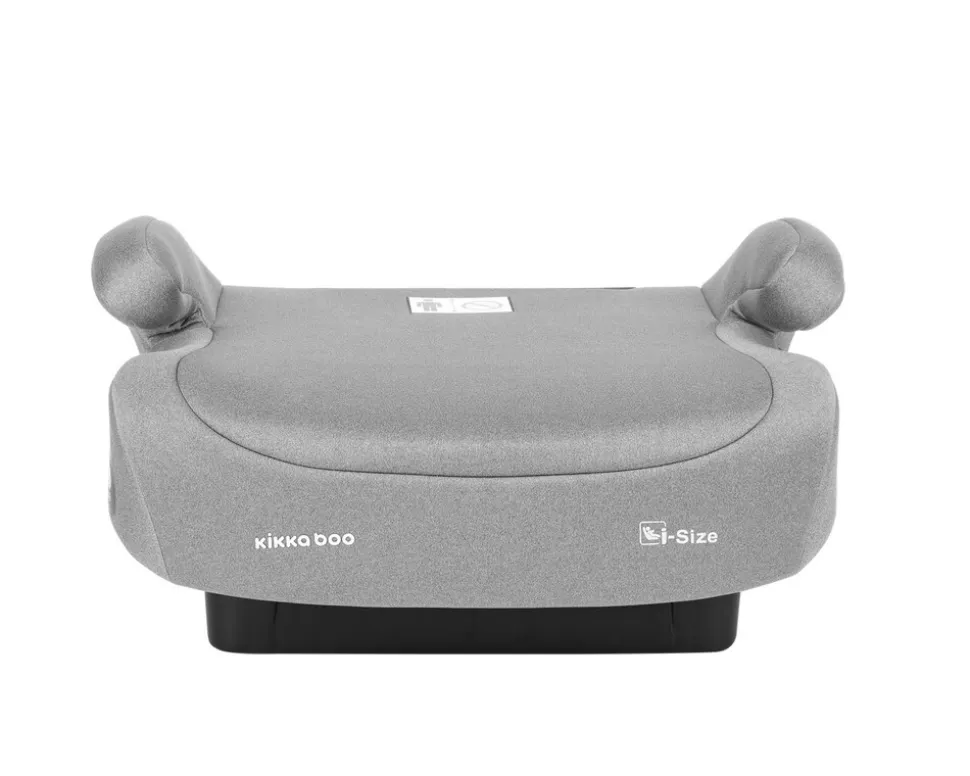 Kikkaboo Kindersitz, Sitzerhöhung i-Go i-Size (125-150 cm) Gruppe 3, Armlehne grau