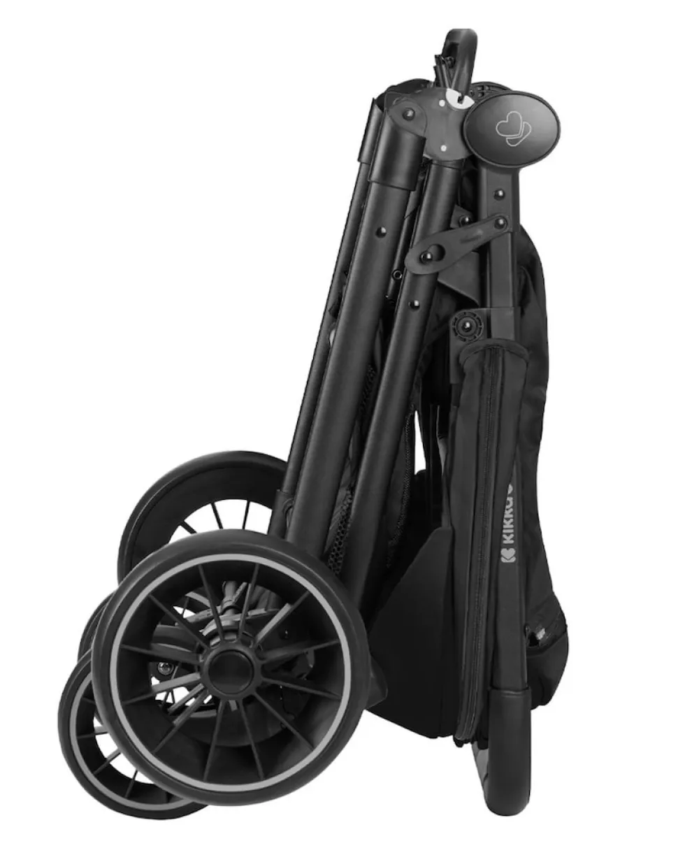 Kikkaboo Kinderwagen, Buggy Sarah faltbar verstellbar Getränkehalter bis 22 kg schwarz