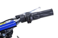 Kinder-Crossbike Gepard, Elektro-Kindermotorrad, 500 Watt, bis 24 km/h, verstärkte Gabel, ab 8 J. (Blau)
