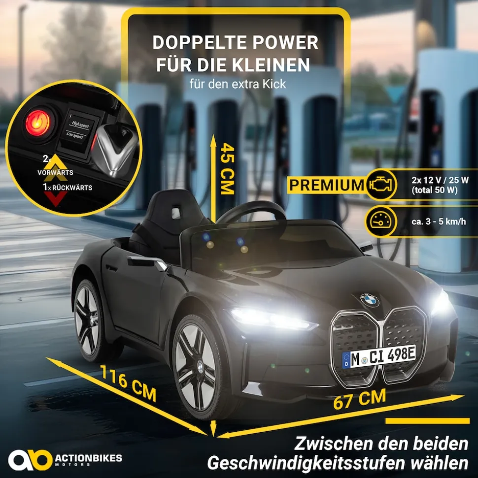 Kinder-Elektroauto BMW i4 Premium