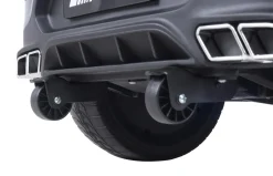 Kinder-Elektroauto Mercedes AMG GLC 63S Coupé, 4x4-Antrieb, Fernbedienung, 140 Watt, LED, EVA-Reifen (Weiß)