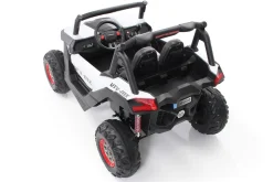 Kinder-Elektroauto UTV Buggy MX Allrad 4x4 (Schwarz Weiß)