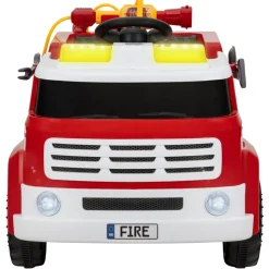 Kinder-Elektro-Feuerwehrauto LF112, Wasserspritze, Sirene, Sprechanlage, Einsatzlicht, 50W, MP3