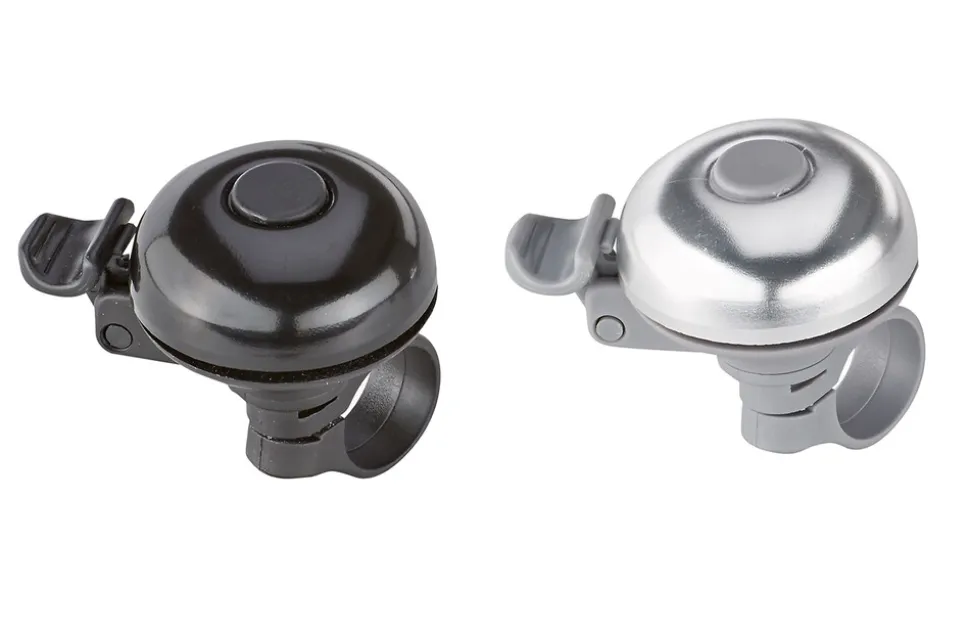 Klingel, Aluminium, schwarz