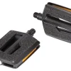 Kunststoffpedal 831, schwarz, 9/16"
