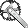 Kurbelgarnitur CUES FC-U6030-1 "Polished Silver Edition", 10/11-fach, 42T, 170 mm