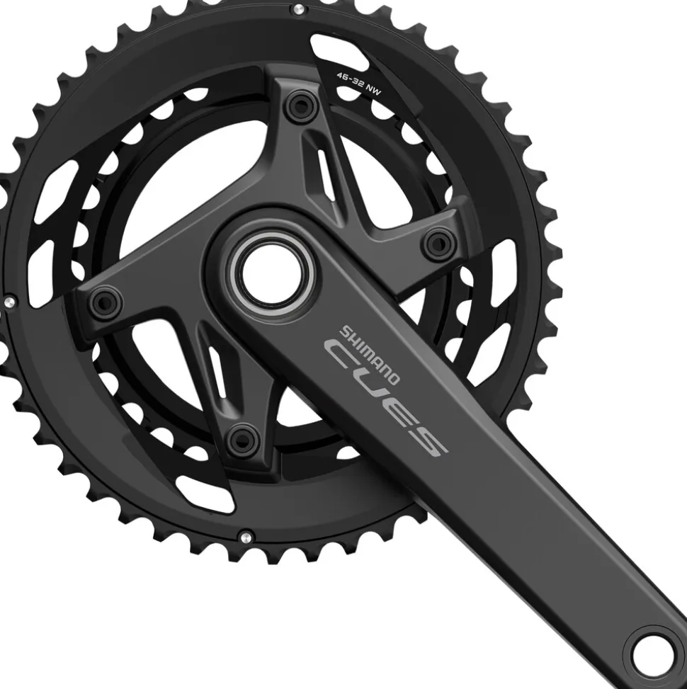 Kurbelgarnitur CUES FC-U6040-2, 46x32 Z, 175 mm