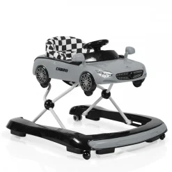 Lauflernhilfe Cabrio 2 in1 Auto-Design höhenverstellbar Armaturenbrett mit Licht grau/schwarz