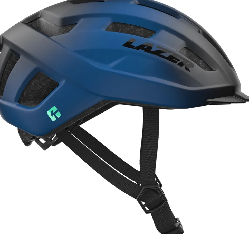 LAZER City-Helm Codax KinetiCore, blau/schwarz