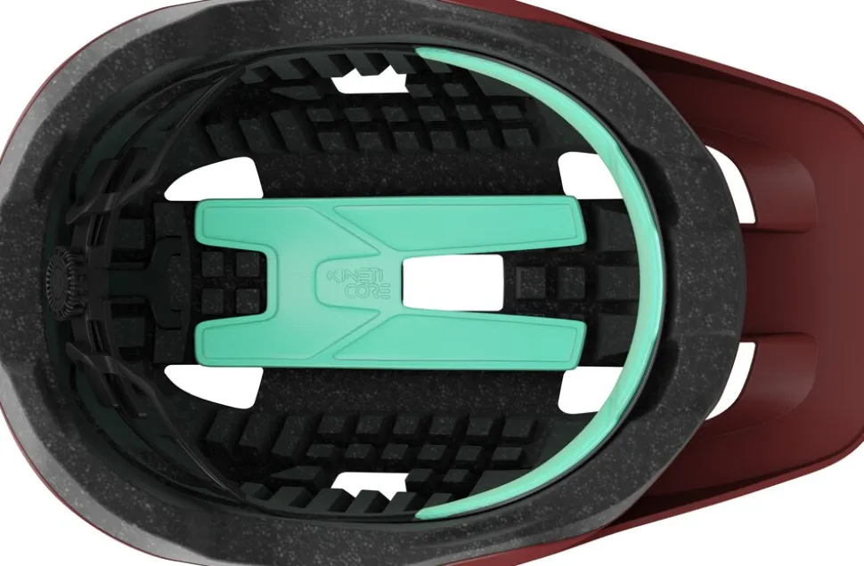 LAZER Fahrradhelm Lupo KinetiCore, Matte Maroon