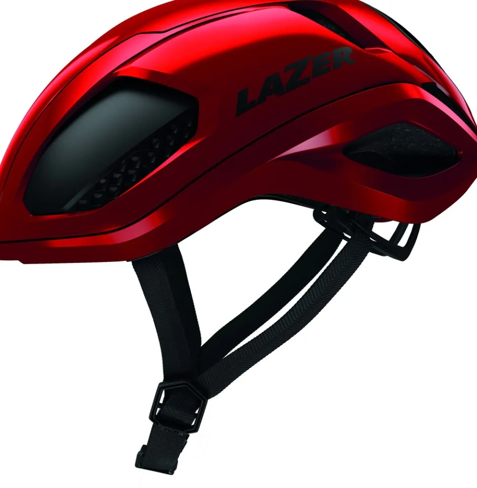 LAZER Fahrradhelm Vento KinetiCore, Metallic Red