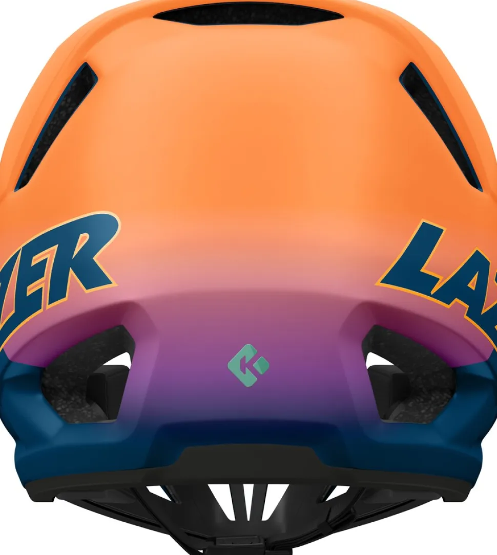 LAZER Full Face Helm Cage KinetiCore, blau-orange