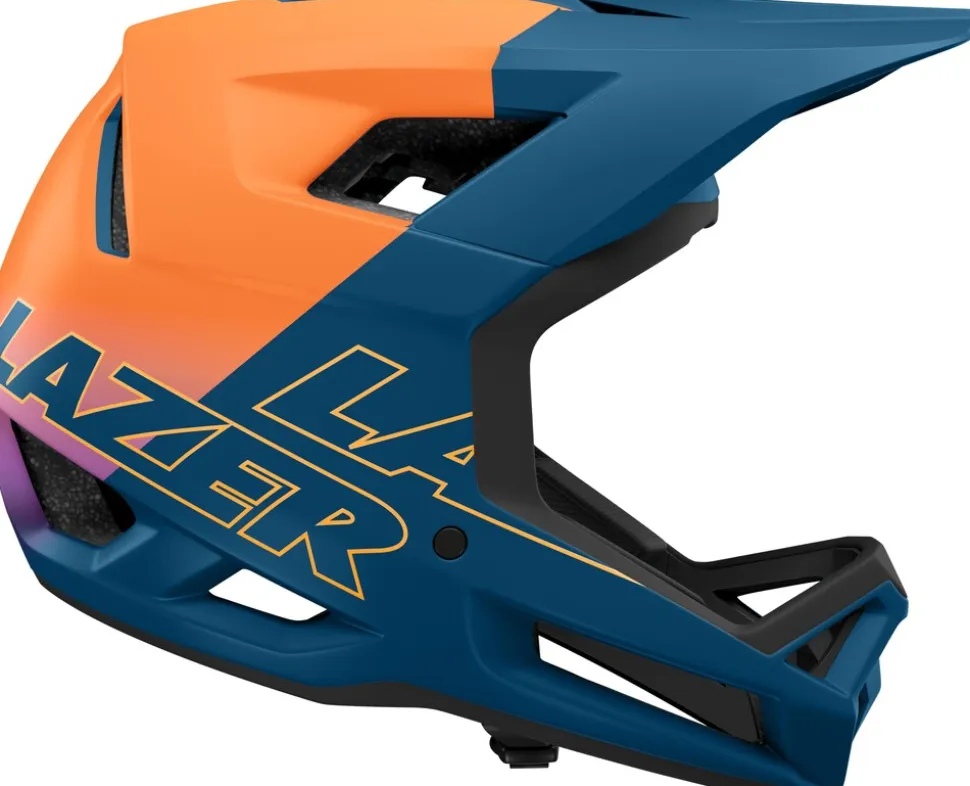 LAZER Full Face Helm Cage KinetiCore, blau-orange