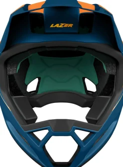 LAZER Full Face Helm Cage KinetiCore, blau-orange