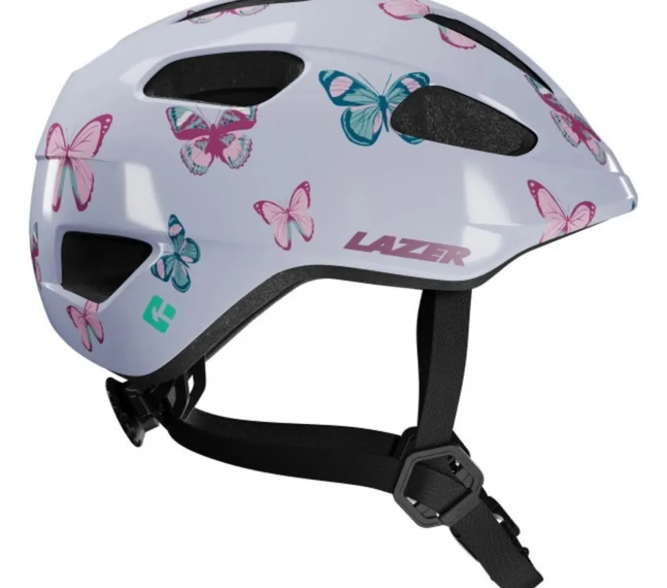 LAZER Kinder-Fahrradhelm Nutz 2.0 KinetiCore, Butterfly