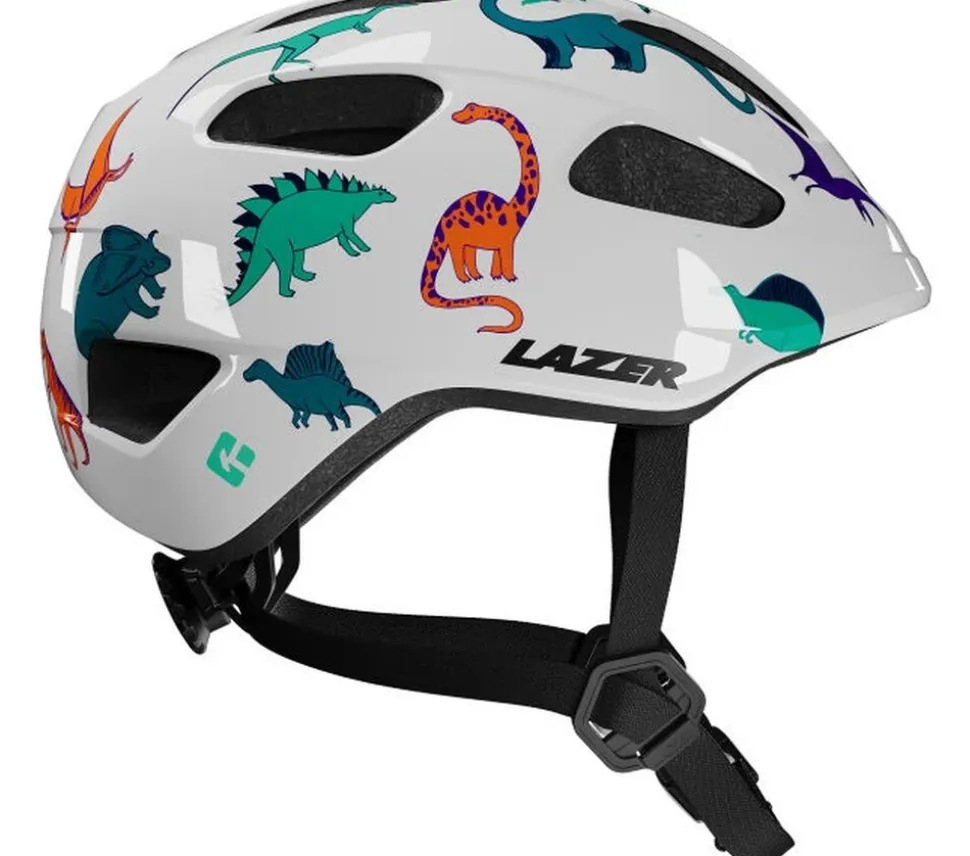 LAZER Kinder-Fahrradhelm Pnut 2.0 KinetiCore, Dinosaurs
