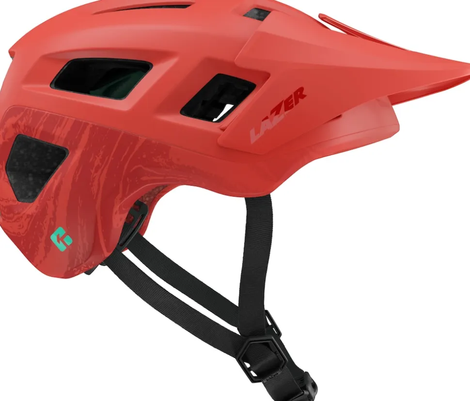 LAZER MTB-Helm Coyote KinetiCore, Matte Tangerine
