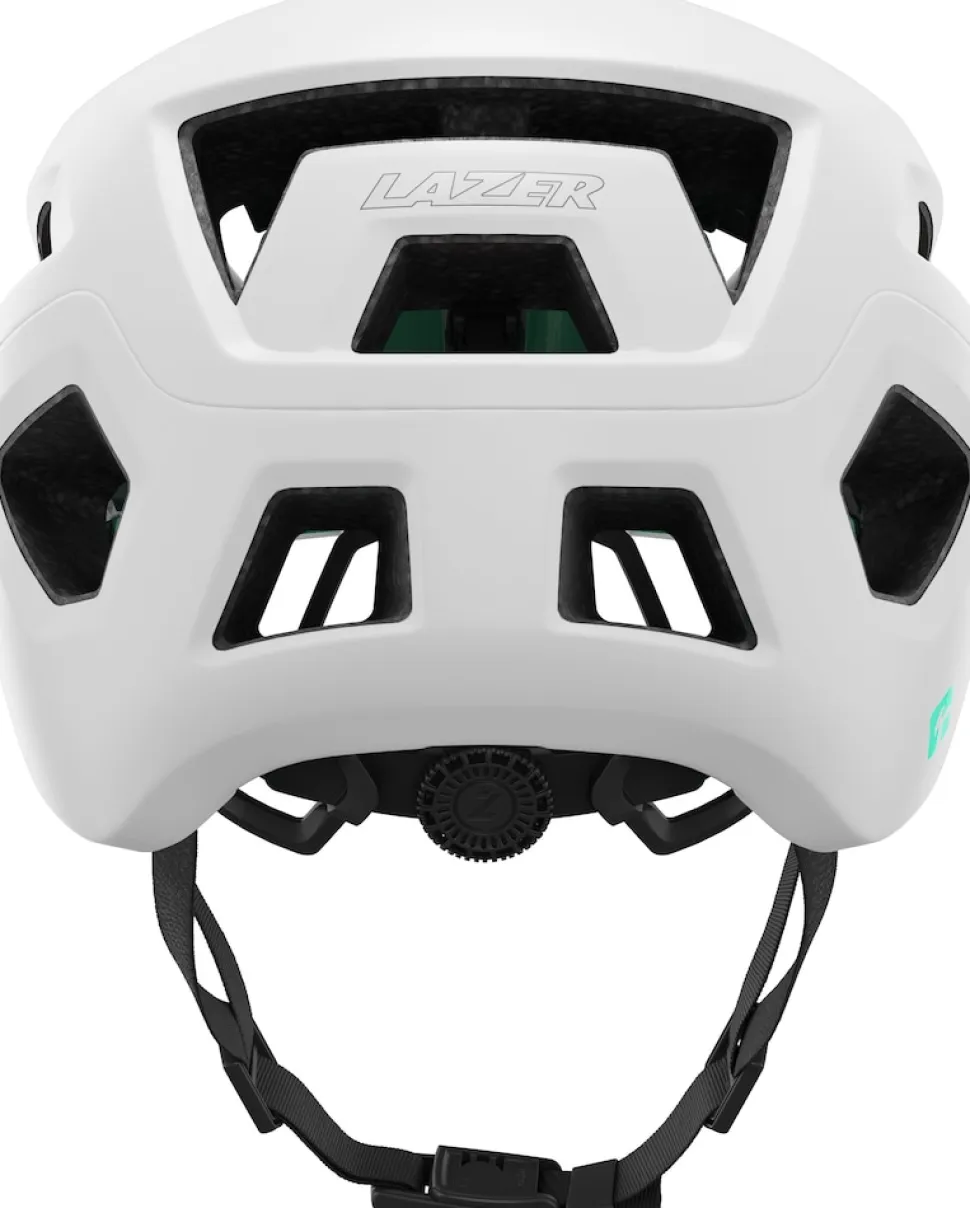 LAZER MTB-Helm Coyote KinetiCore, Matte Full White