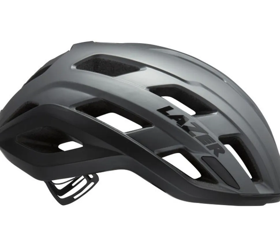 LAZER Rennrad/Gravel-Helm Strada KinetiCore, Matte Titanium