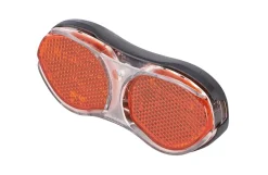 LED-Rücklicht, für Naben- und Seitendynamo, für 2-adrigen Anschluss, Montageweite: 50 - 80 mm