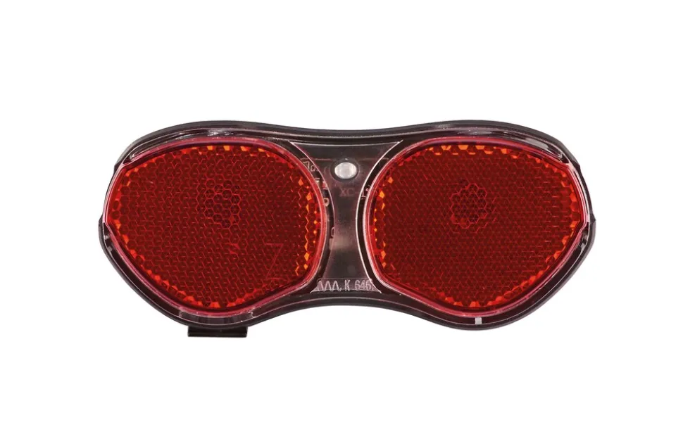 LED-Rücklicht, für Naben- und Seitendynamo, für 2-adrigen Anschluss, Montageweite: 50 - 80 mm