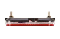 LED-Rücklicht mit Bremslichtfunktion und Standlicht, Montageweite: 80 mm