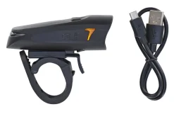 LED USB AKKU-Scheinwerfer 30/15 Lux, mit OSRAM LED's, mit Li-Ion Akku, aufladbar per Micro-USB