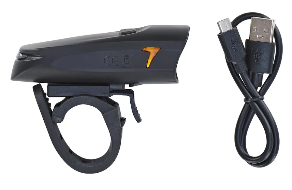 LED USB AKKU-Scheinwerfer 30/15 Lux, mit OSRAM LED's, mit Li-Ion Akku, aufladbar per Micro-USB