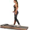 LETIX Elektrisches Laufband DeskWalk für zu Hause oder Büro, LCD-Display Motorisiertes Fitnessgerät, Schreibtisch Heimtrainer - Holz Optik - versch. Ausführungen