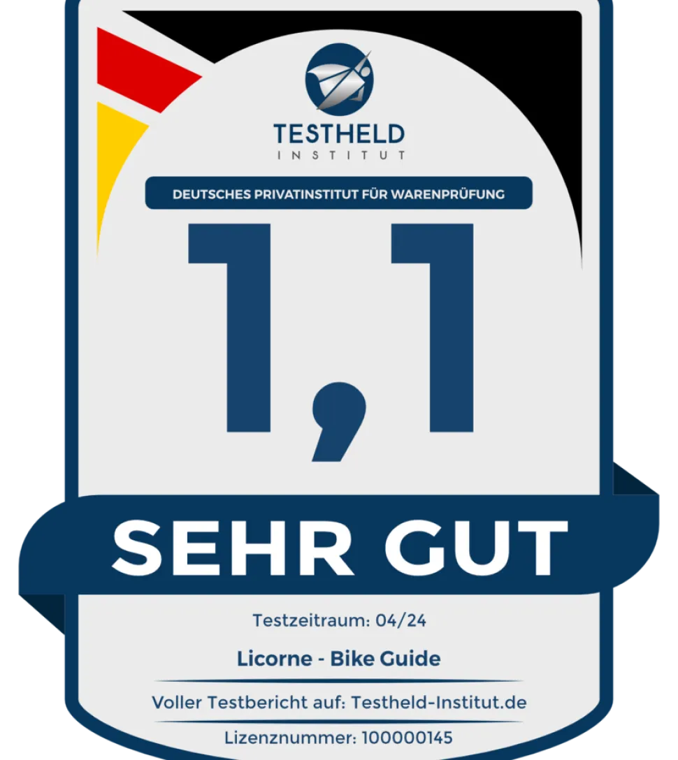 Licorne Bike Guide Premium Mountainbike in 20, 24 und 26 Zoll - Fahrrad für Mädchen, Jungen, Herren und Damen - Shimano 21 Gang-Schaltung, Kinderfahrrad, Kinder Farbe:Schwarz/Rot/Grau;Zoll:24