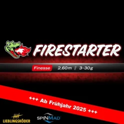 Lieblingsköder FIRESTARTER Finesse 2,60m 3-30g Spinnrute
