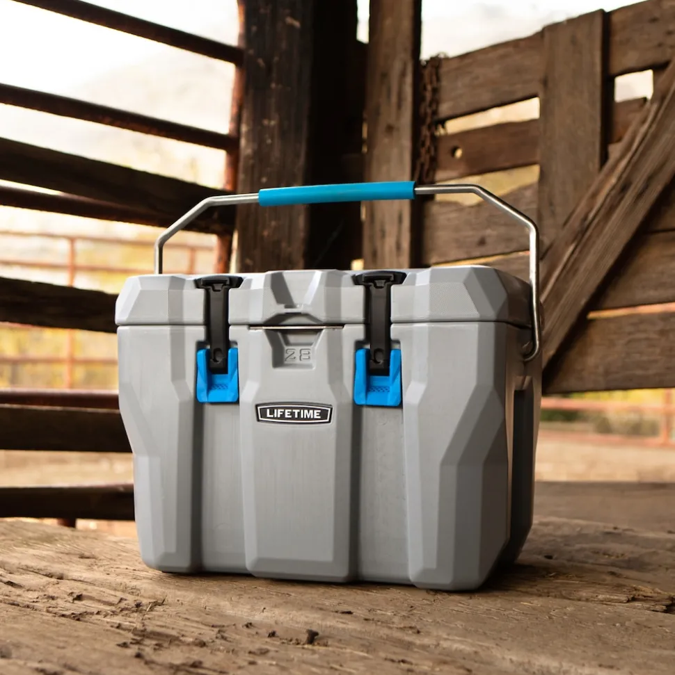 Lifetime Kühlbox 26,5 Liter Volumen grau