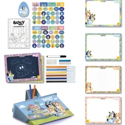 Lisciani 104604 - Bluey Mal und Zeichenschule mit Rucksack Malbuch malen zeichnen Kinder