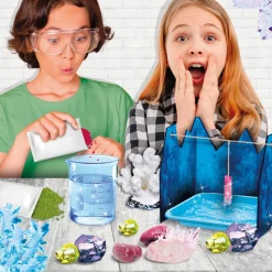 Lisciani DE100217WG - Woozle Goozle Die Wissenschaft der Kristalle Experimentierkasten forschen