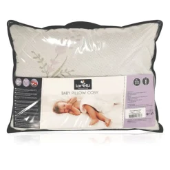 Lorelli Babykissen Cosy Größe 38 x 29 cm Silikon-Daunenfüllung Bezug abnehmbar lila