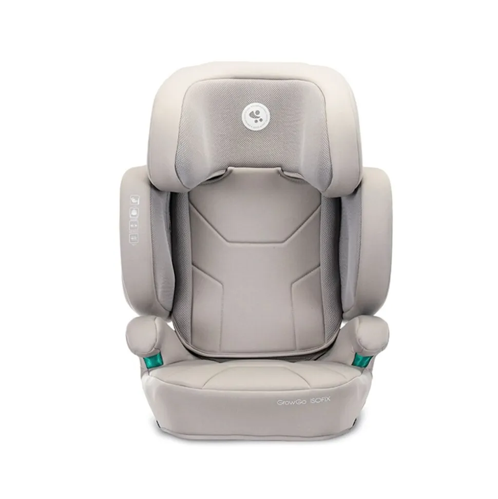 Lorelli Kindersitz Growgo Isofix i-Size 100x150cm Isofix klappbar Kopfstütze grau