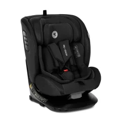 Lorelli Kindersitz Monza i-Size (40-150cm) Isofix, Anti-Rebound-Bügel, drehbar schwarz