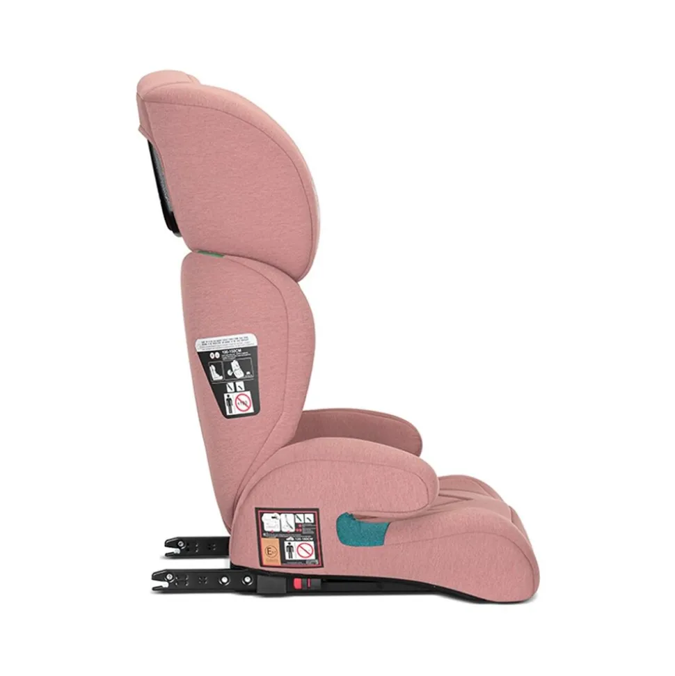 Lorelli Kindersitz Speed GT i-Size (100-150cm) Gruppe 2/3 Isofix Kopfstütze rosa