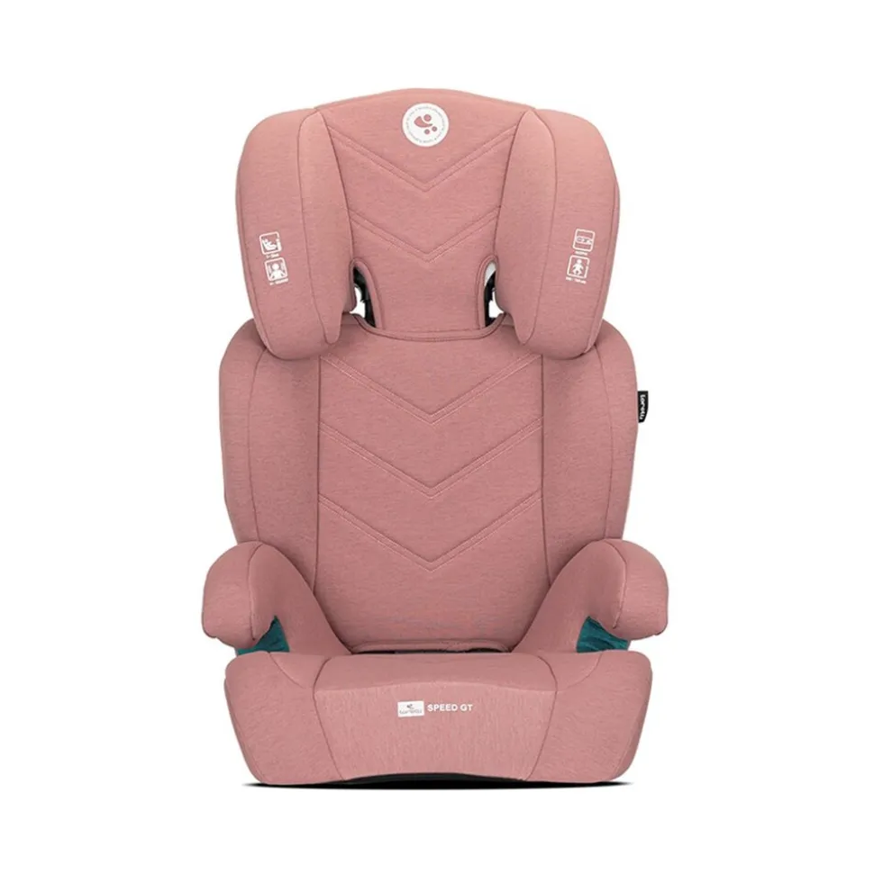 Lorelli Kindersitz Speed GT i-Size (100-150cm) Gruppe 2/3 Isofix Kopfstütze rosa