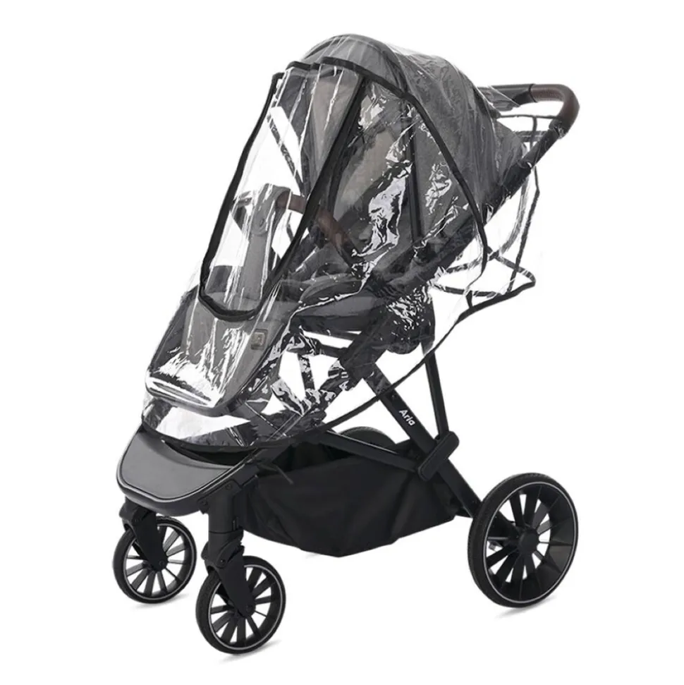 Lorelli Kinderwagen Regenschutz für Kinderwagen oder Buggy universal Regenhaube transparent