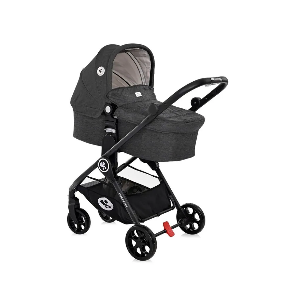 Lorelli Kombikinderwagen 2 in 1 Patrizia, Babywanne, Sportsitz, Sitz umkehrbar blau
